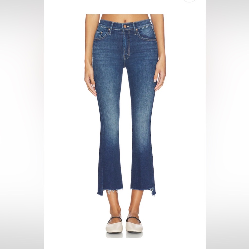 MOTHER Insider Crop Step Fray in Girl Crush